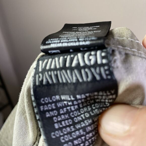 Kuhl Shorts Men 36 Green Cargo  Hiking Utility Outdoor Vintage Patina Dye - Picture 16 of 16